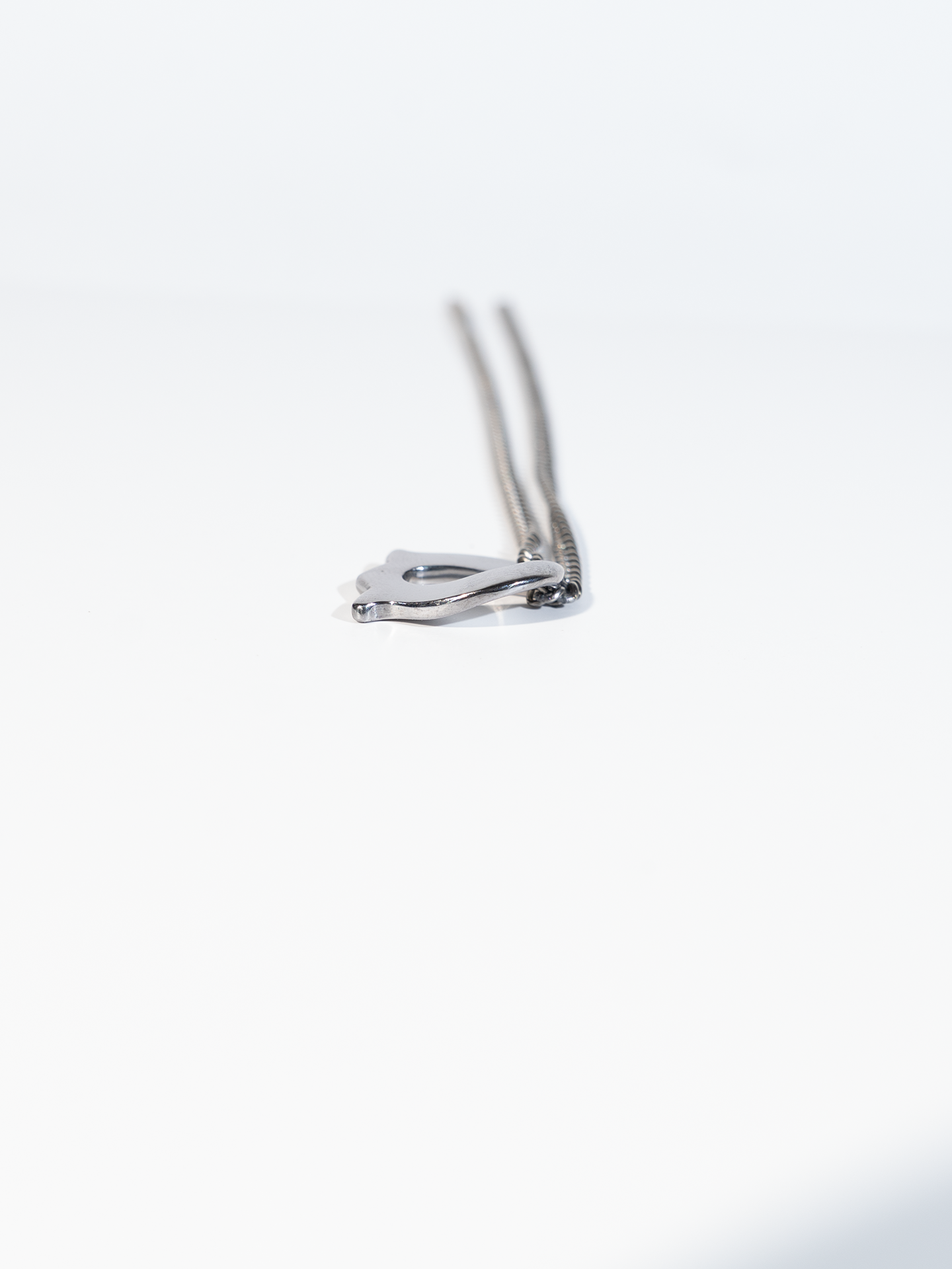 Tantalum Möbius 3-in-1 Pendant & Titanium Necklace – Finished Jewelry